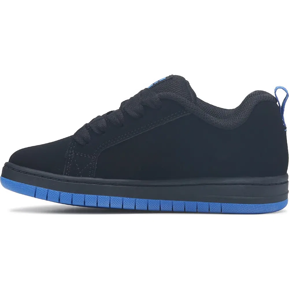 Детские кроссовки Court Graffik Dc Shoes, Black/Blue — фото 3