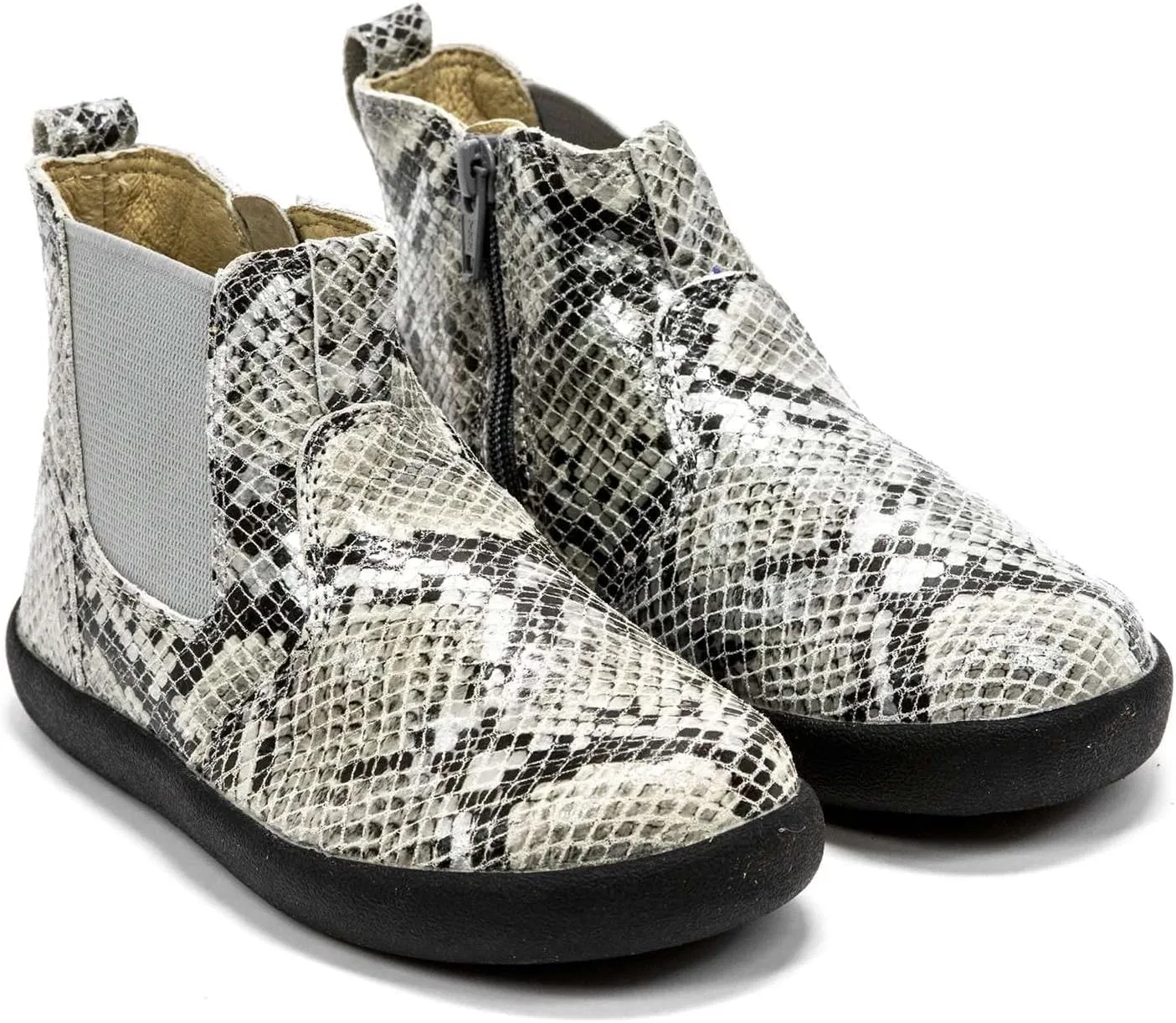 Детские ботинки для мальчиков New Click Old Soles, Grey Serp