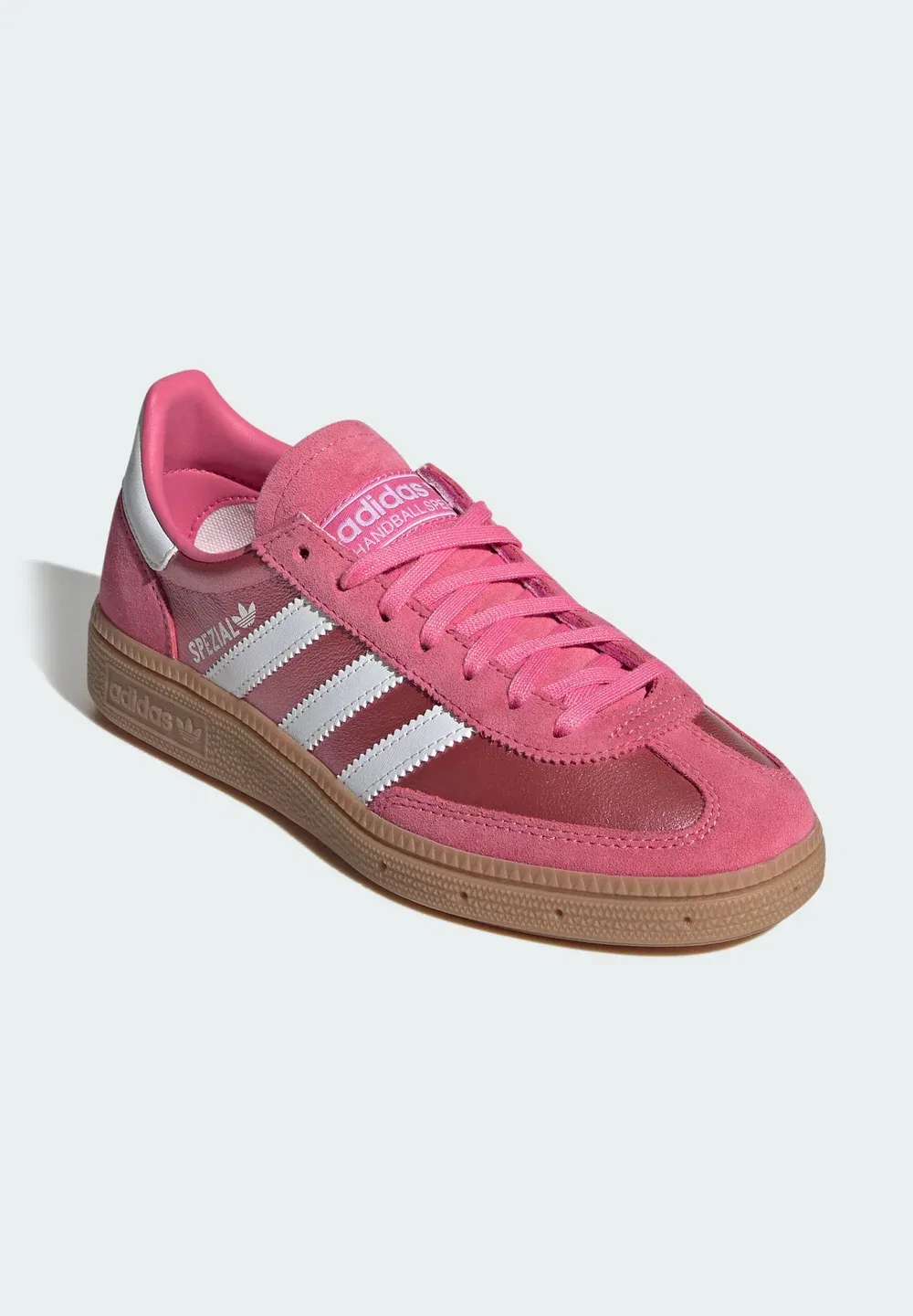 Специальные кроссовки для гандбола унисекс - кроссовки Adidas Originals, Pink Fusion/Ftwr White/Gum4 — фото 2