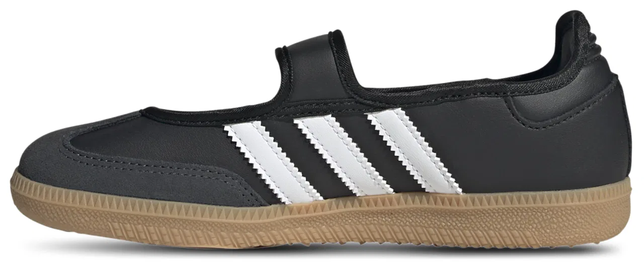 Кроссовки для девочек Samba Mary Jane Adidas, черный/белый — фото 3