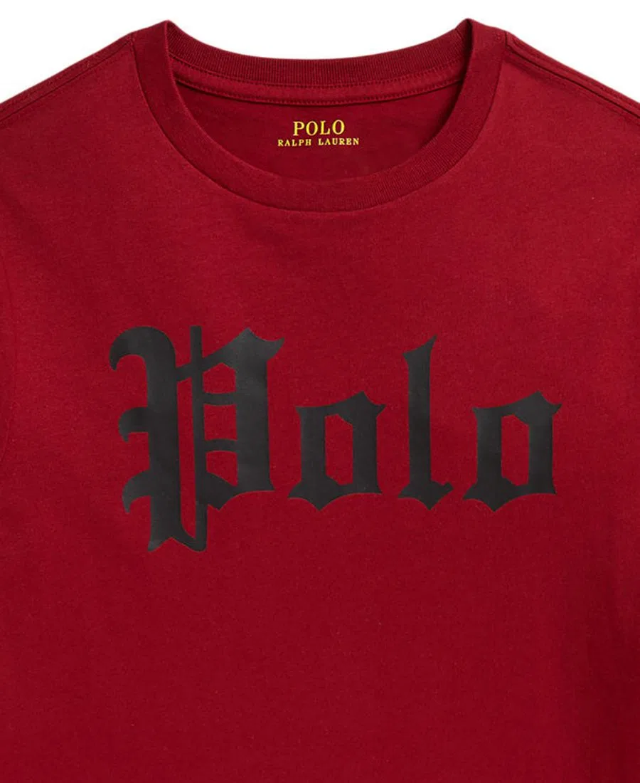 Детская футболка с длинными рукавами (8-20 лет) Polo Ralph Lauren, Red — фото 3