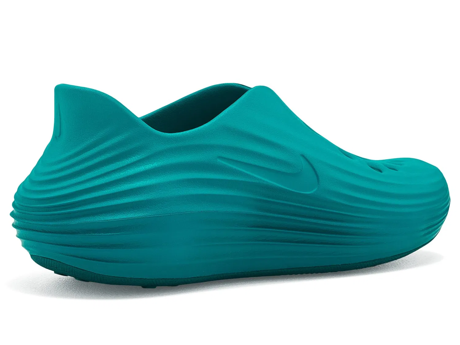 Сабо ReactX Rejuven8 (для маленьких и больших детей) Nike Kids, Energy/Bright Spruce — фото 4
