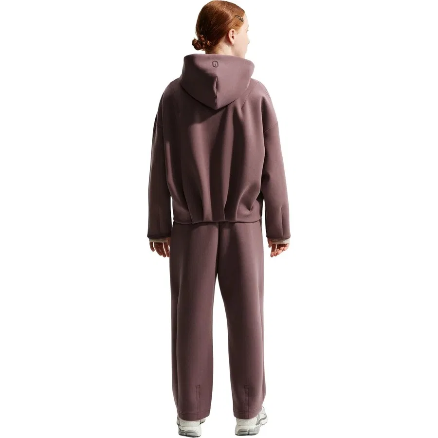 Детский свитшот с капюшоном и молнией Therma-Fit Mavn Nike, Фиолетовый — фото 2