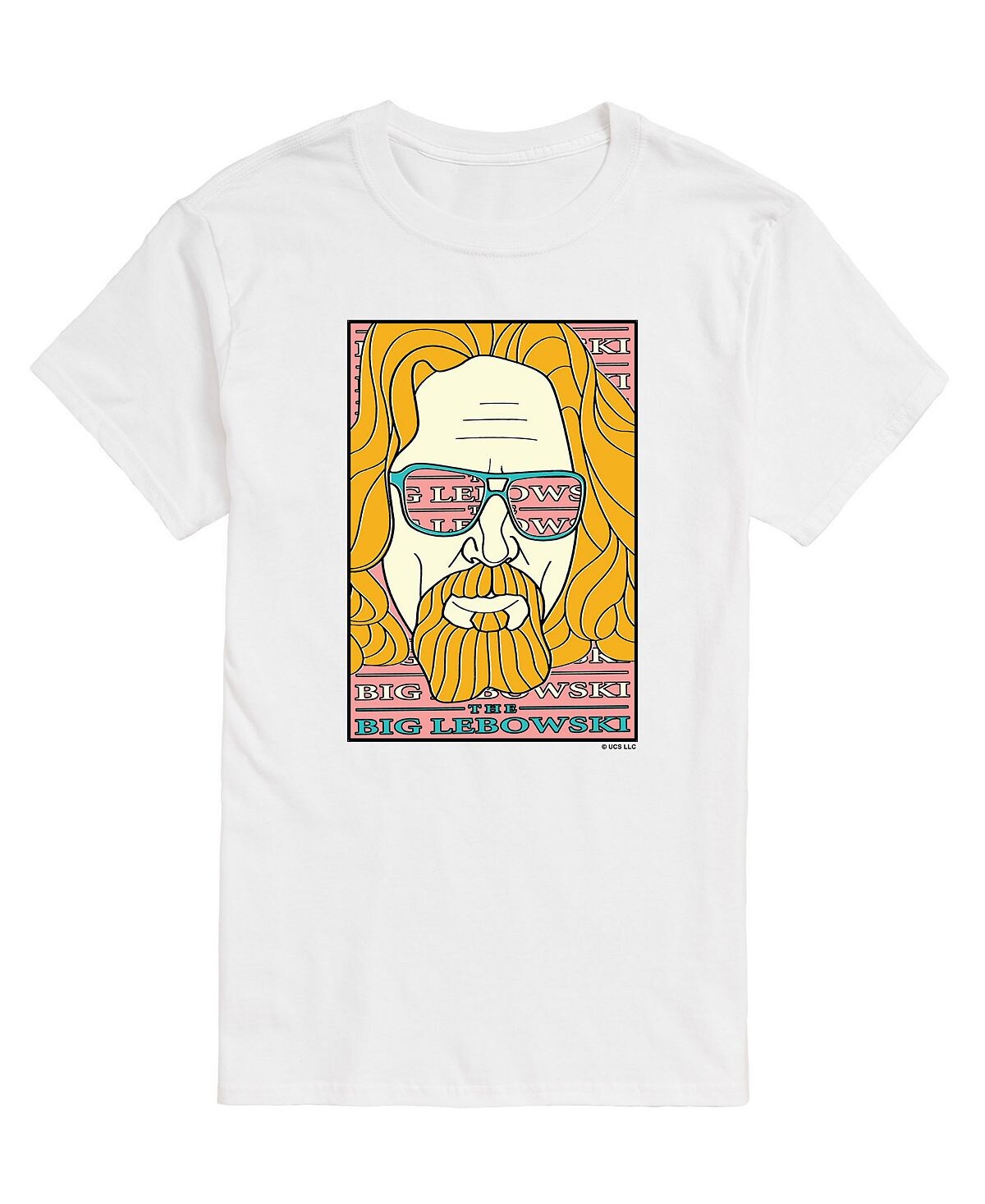 

Мужская футболка the big lebowski AIRWAVES, белый