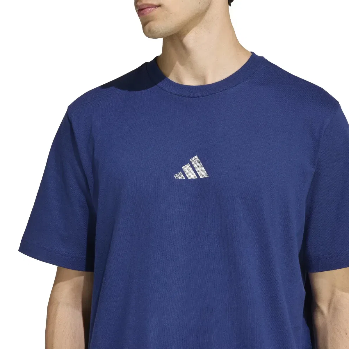 Мужская футболка с принтом Tie-Ins adidas, Azul — фото 4