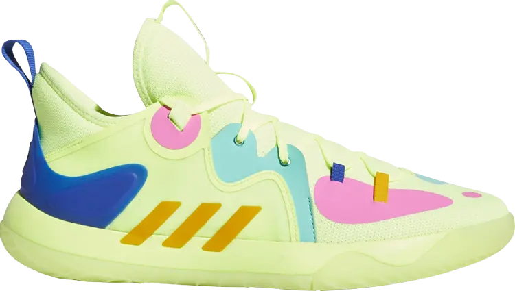 

Кроссовки Adidas Harden Stepback 2 'Hi-Res Yellow', желтый