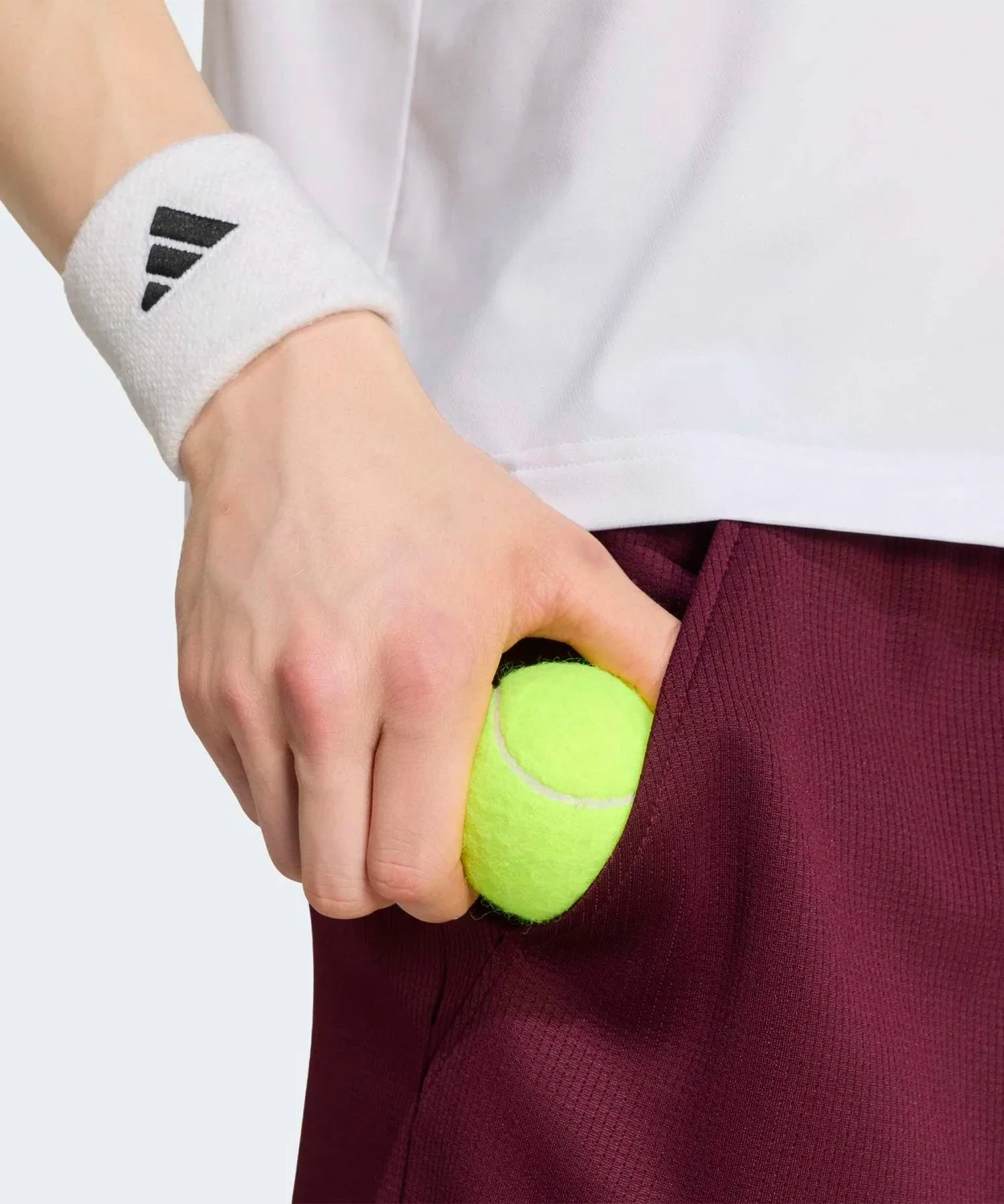 Мужские шорты с технологией Climacool, с контрастной отделкой, Tennis Classics, Adidas, Red — фото 4