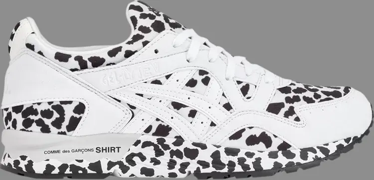 

Кроссовки comme des garçons shirt x gel lyte 5 'white leopard' Asics, белый