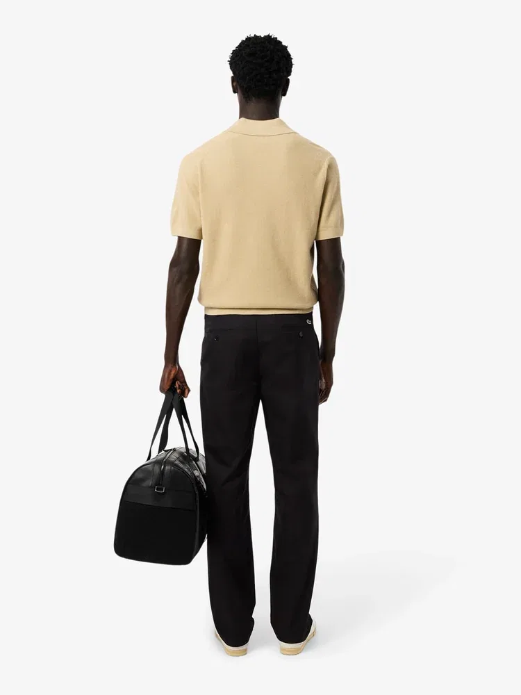 Чиносы Regular Fit LACOSTE, Black — фото 3