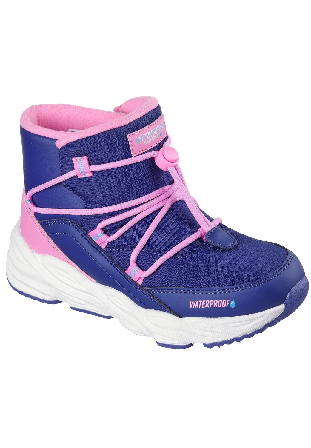 Детские зимние ботинки с водонепроницаемым материалом Winter Storm Skechers, Bunt — фото 3