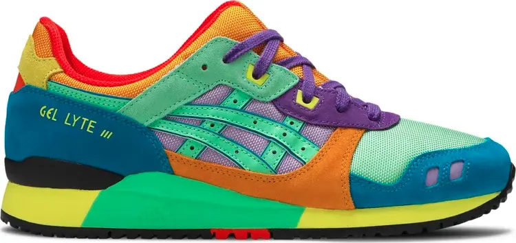 

Кроссовки gel lyte 3 og 'day lyte pack' Asics, многоцветный, Черный, Кроссовки gel lyte 3 og 'day lyte pack' Asics, многоцветный