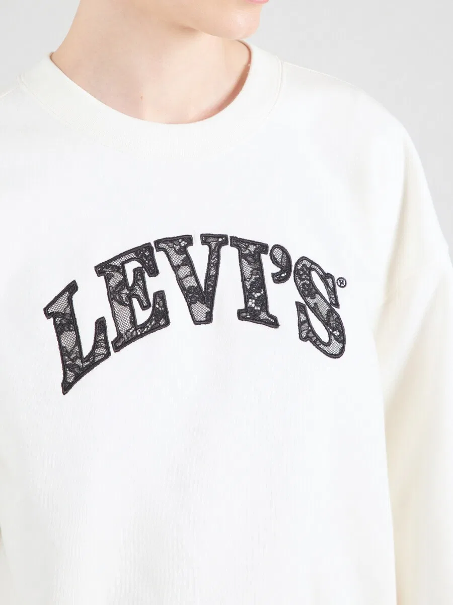 Толстовка LEVI'S 'VINTAGE' белого цвета — фото 3