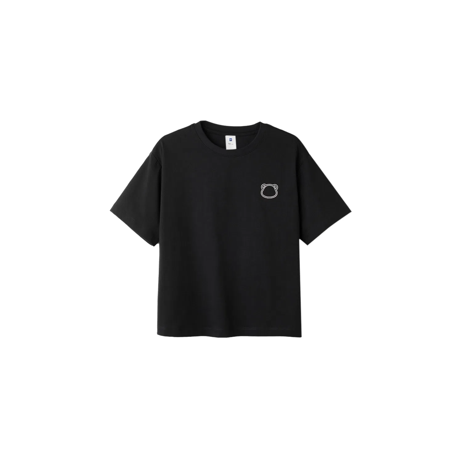 Детская футболка с принтом панды HLA, Black Pattern 34