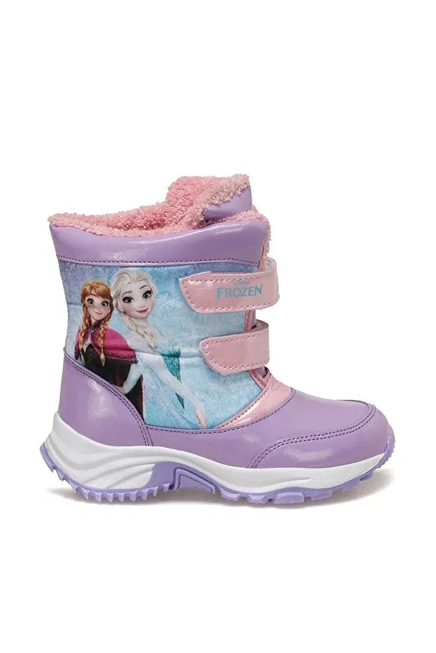 Детские ботинки для девочек с узором Frozen, Fuchsia — фото 2