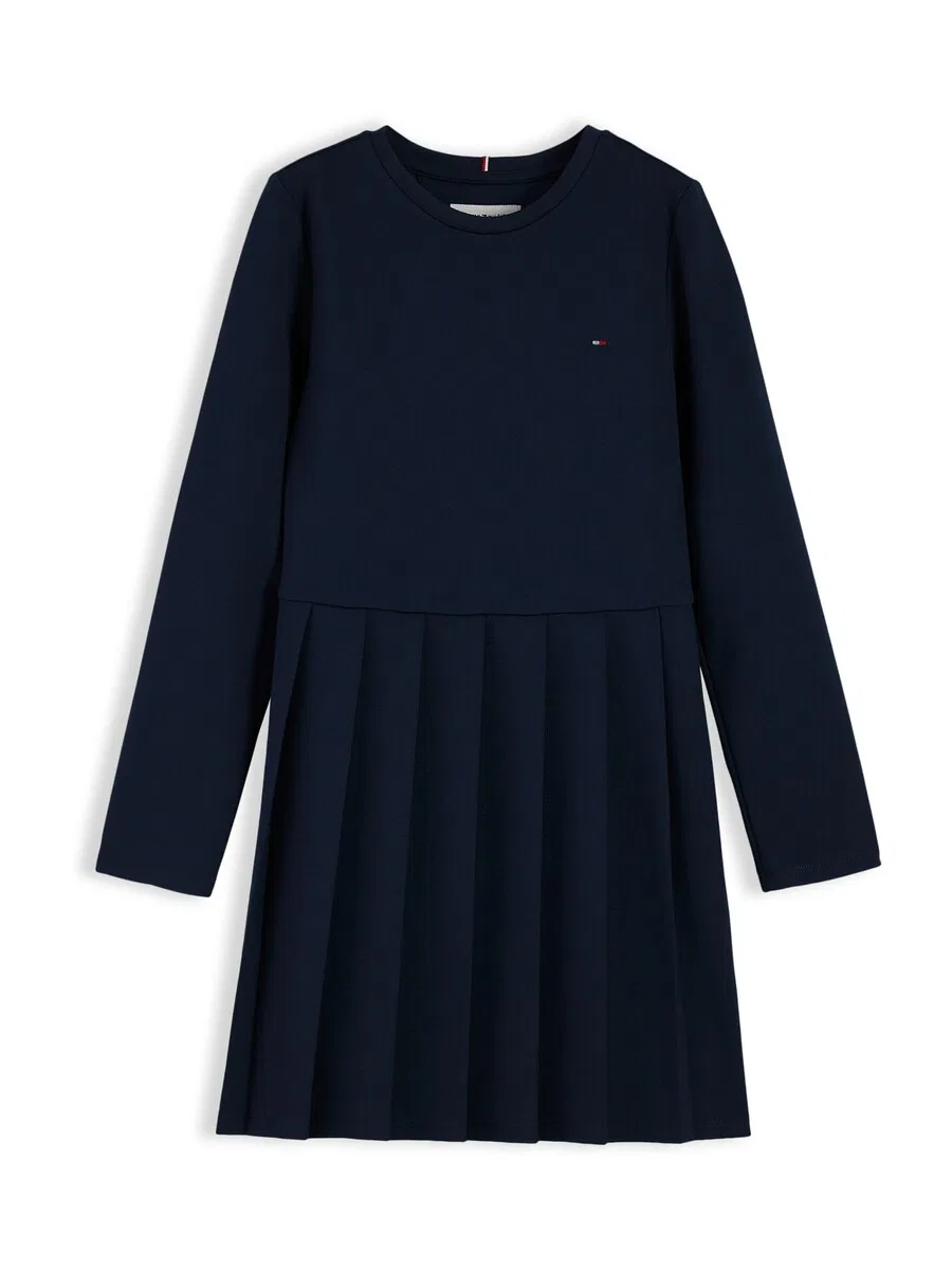 Платье TOMMY HILFIGER 'ESSENTIAL' темно-синего цвета