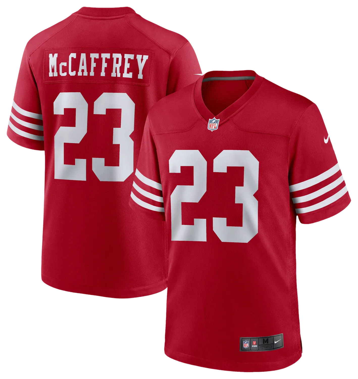 Детская футболка с коротким рукавом Nike 49ers Game Jersey, Scarlet