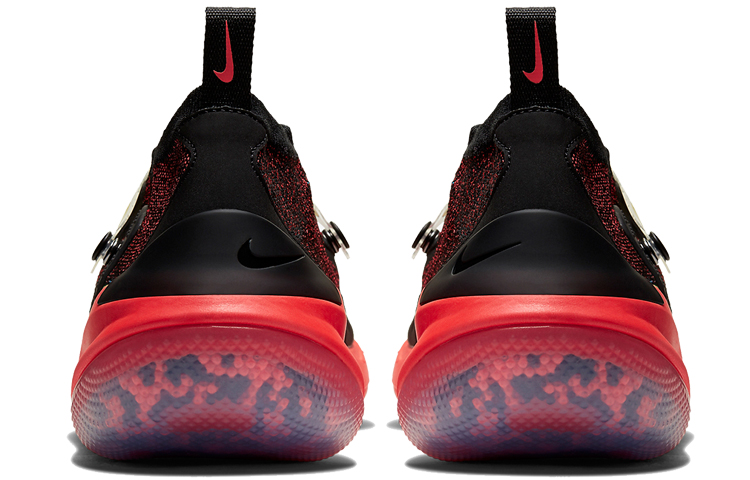 Кроссовки Nike Joyride Flyknit OBJ, черный/красный — фото 4
