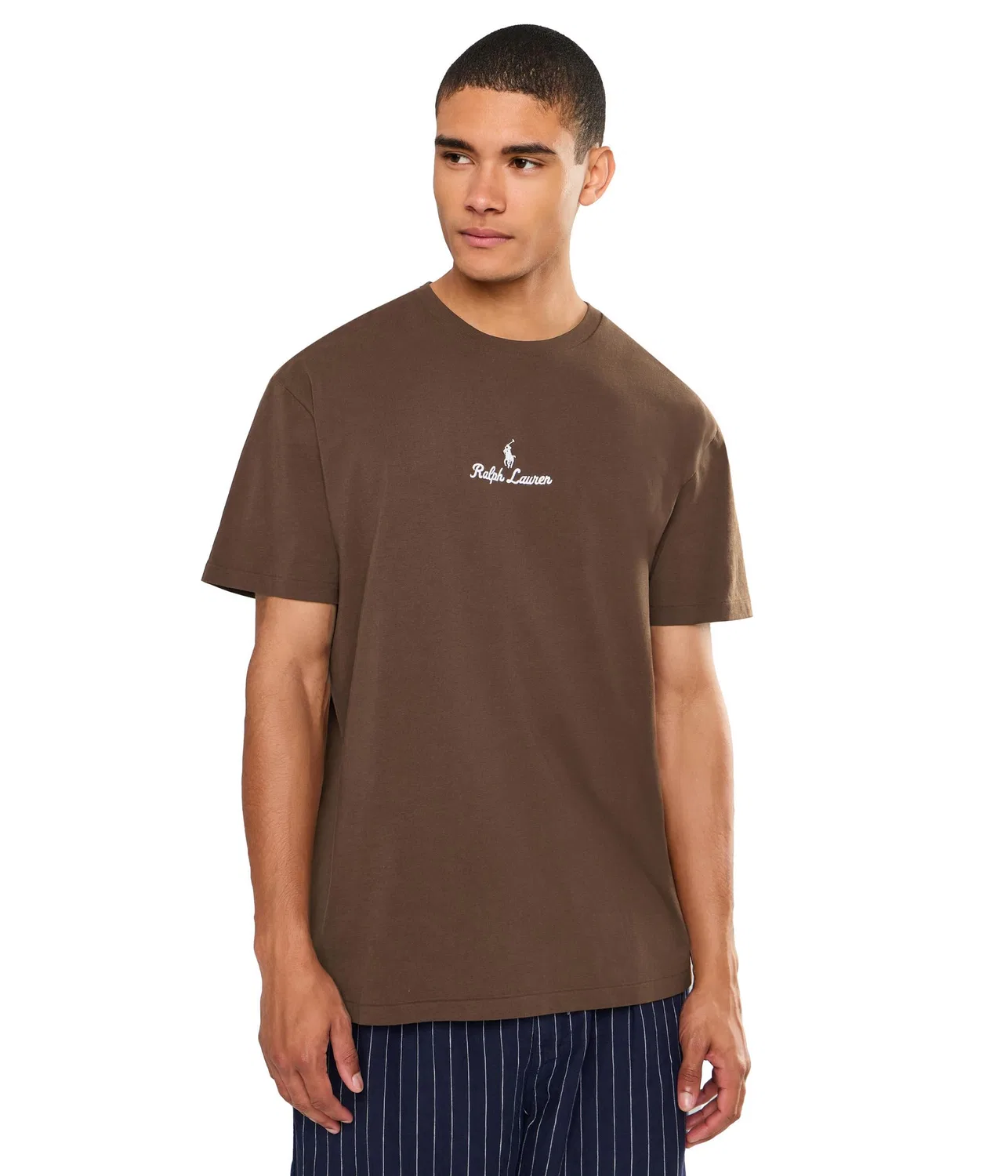 Классическая футболка с логотипом Polo Ralph Lauren, Nutmeg Brown