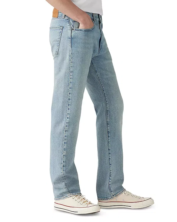 Мужские джинсы regular fit с принтом 505 regular fit jeans Levi's, In The Head Lights — фото 3
