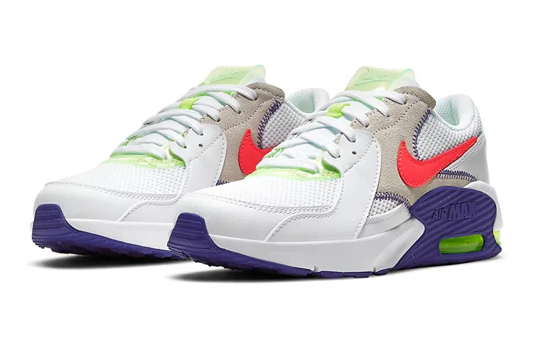Детские кроссовки с амортизацией Air Max Excee AMD Nike, White Indigo Burst — фото 4