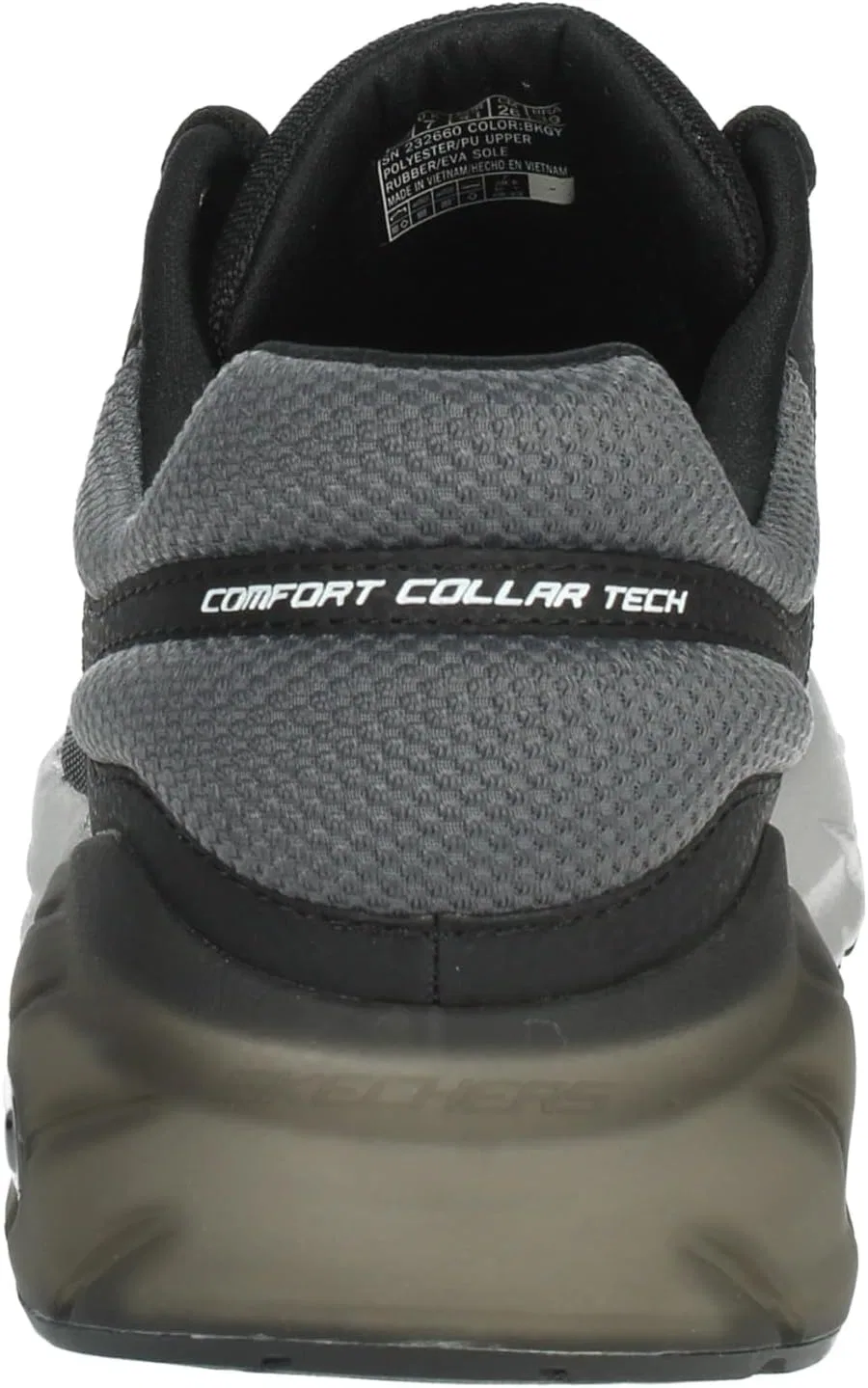 Мужские низкие треккинговые кроссовки Skechers Max Protect Sport Balmer, Black — фото 4