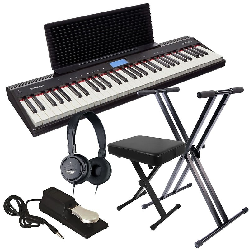 

Roland GO:PIANO Portable Keyboard KEY ESSENTIALS BUNDLE