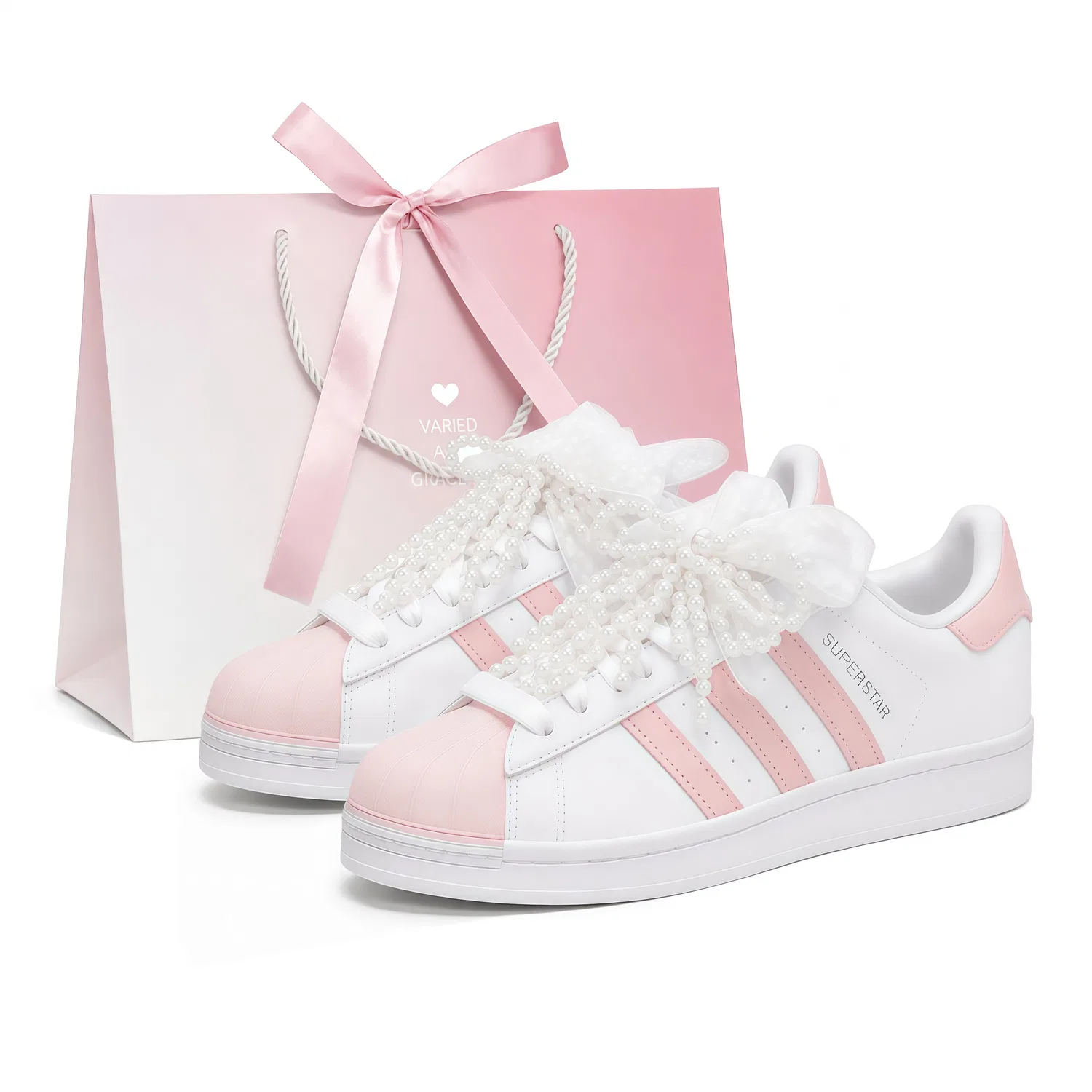 Детские кроссовки для скейтбординга низкие Adidas, White Pink