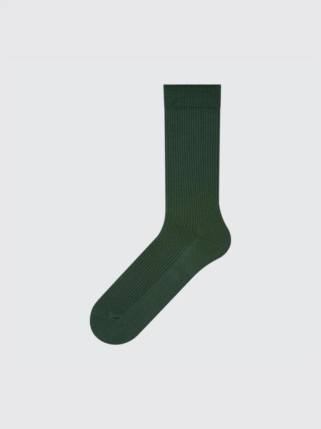 Носки однотонные Uniqlo, темно-зеленый