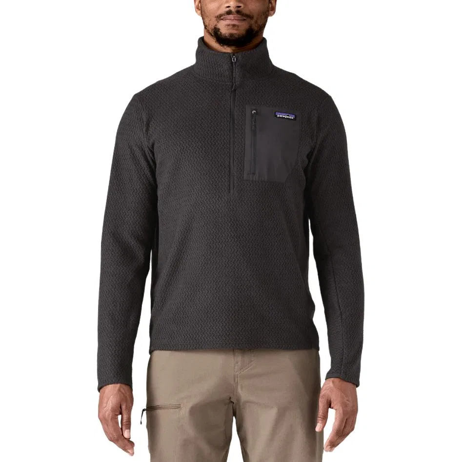 Мужской флисовый топ R1 Fleece Patagonia, Capparis Spinosa Green/CPRG — фото 4