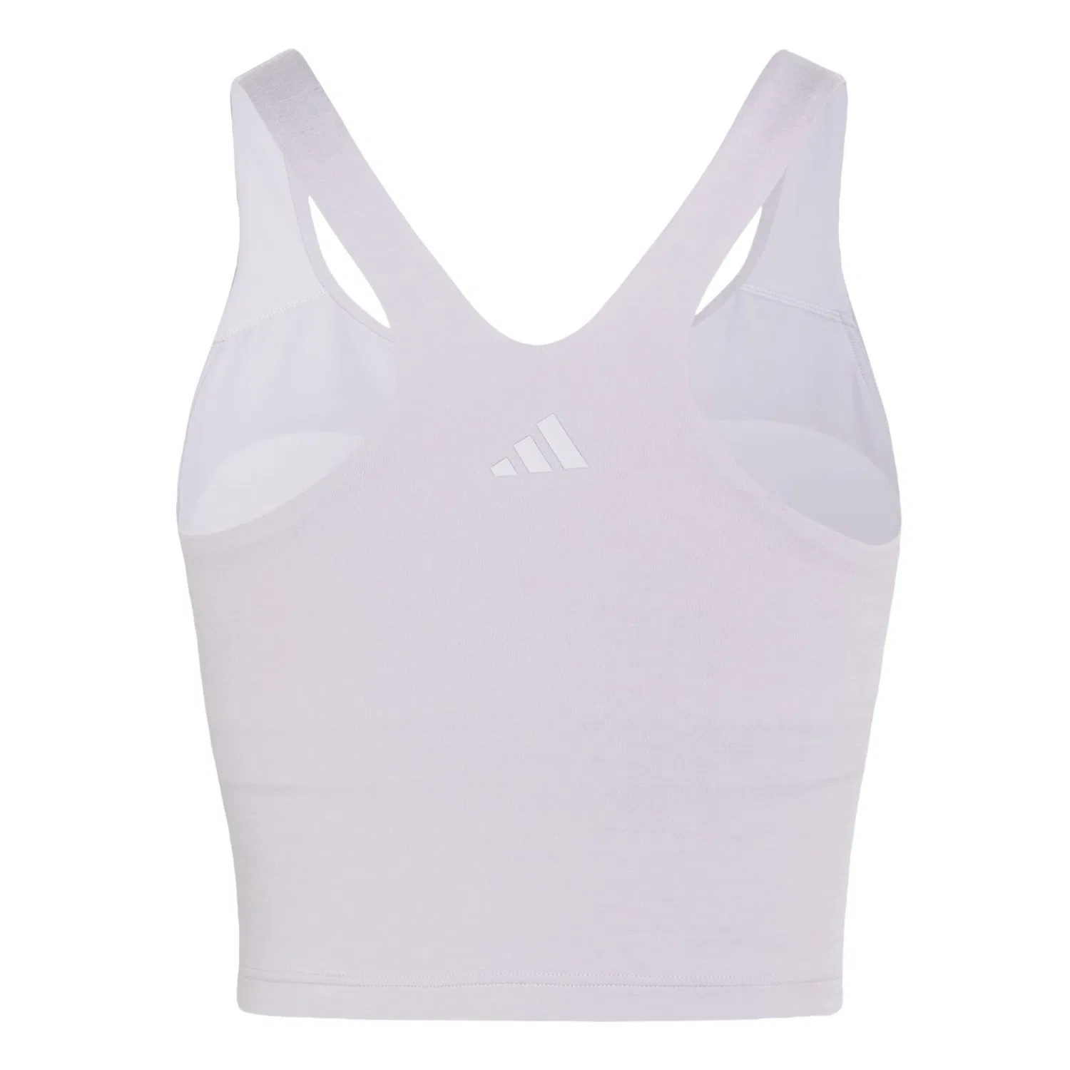 Спортивный бюстгальтер-бралетт Adidas Performance All Me пастельно-фиолетового цвета — фото 2