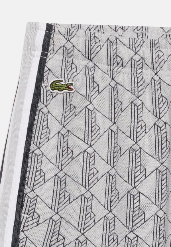 Брюки из ткани с монограммой Lacoste, Grey — фото 4