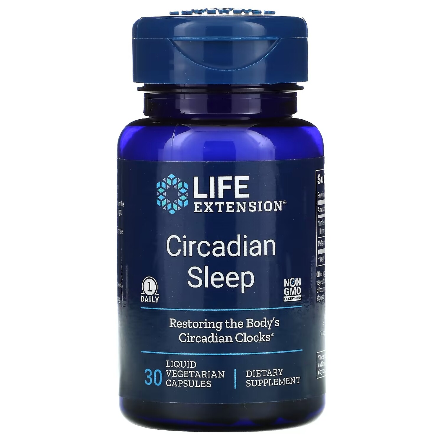 

Циркадный Сон Life Extension, 30 капсул