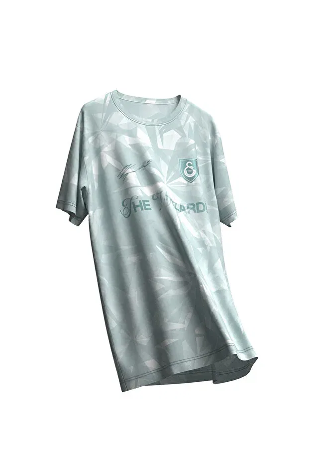 Детская футболка для девочек с принтом Galatasaray Children's Judge Ziyech Design FC T-Shirt Gsstore, 142342 — фото 2