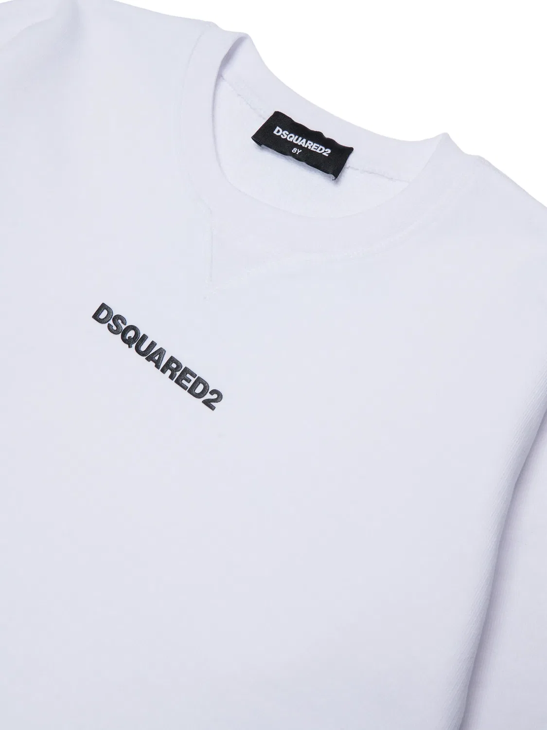 DSQUARED2 Свитшот из хлопка белый — фото 2