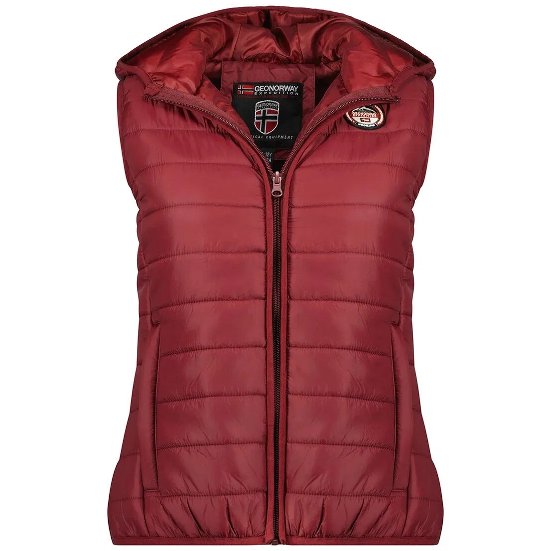 Детские кроссовки для девочек VATIKA HOOD EO GIRL 233 Geographical Norway, Rot