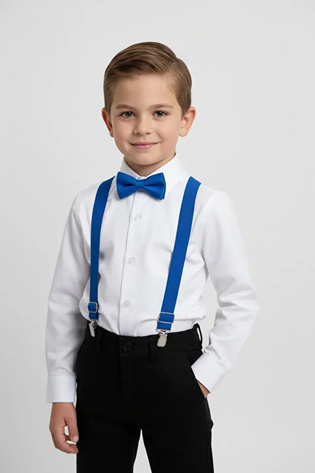 Детская рубашка с длинным рукавом Merdia Kids, Blue