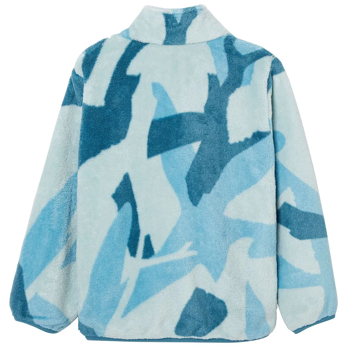 Детская флисовая куртка для мальчиков с принтом Chill Fleece Jacket Helly Hansen, Barely Blue Aop — фото 2