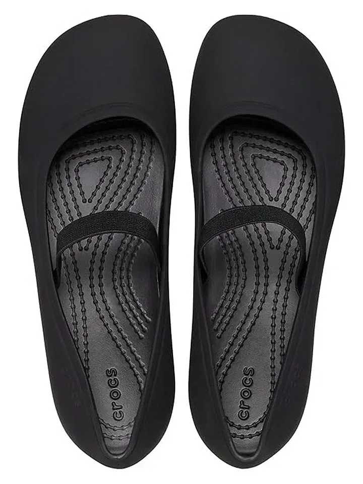 Балетки Brooklyn Crocs, черный — фото 4