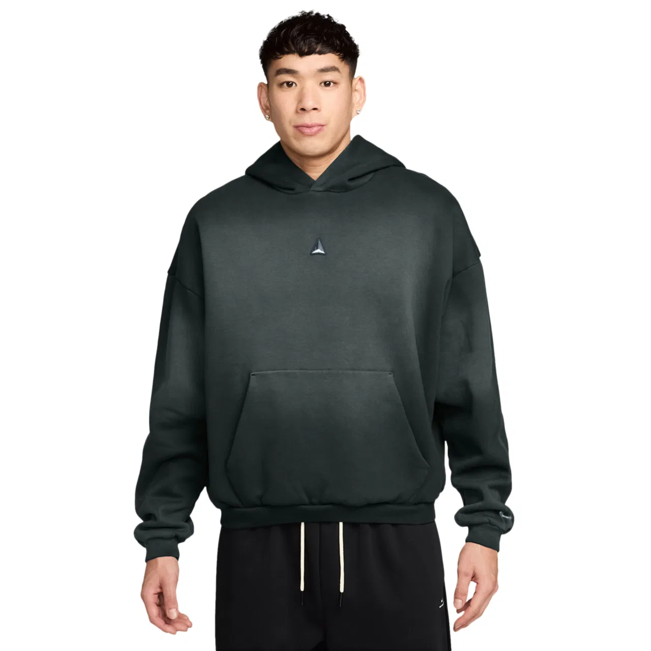 Мужской худи Nike Therma-FIT с капюшоном, Nike, Silver/Black