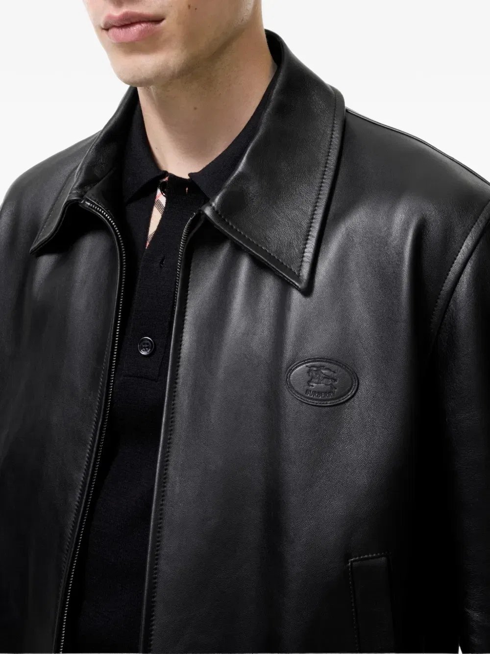 Куртка Bloomsbury Harrington Burberry, черный — фото 4
