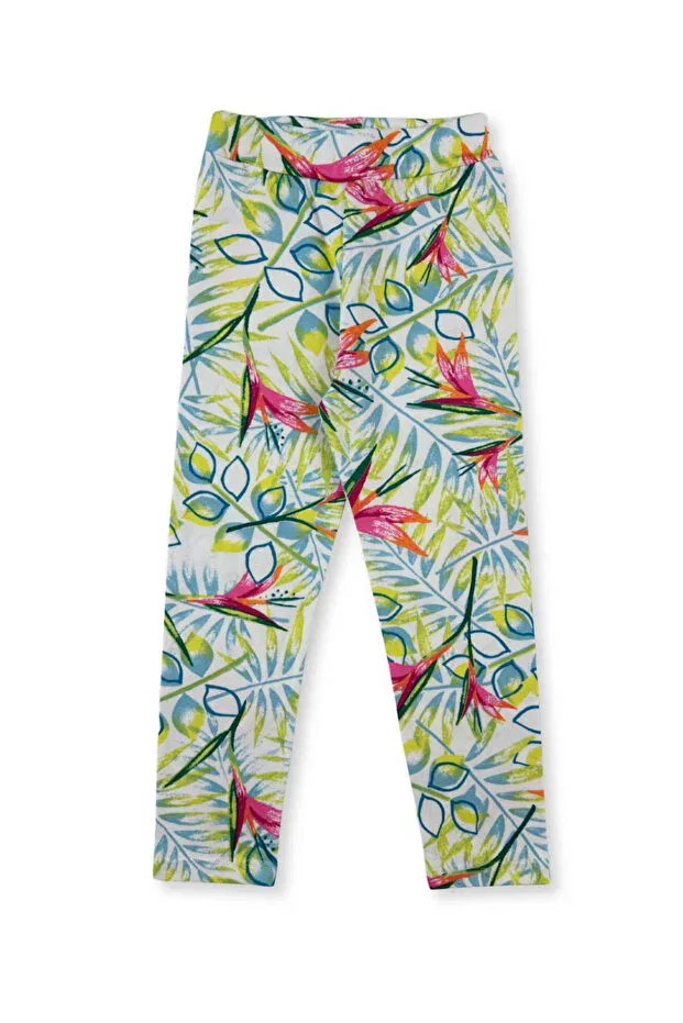Детские леггинсы для девочек с принтом green lily Dolce Destino, Green Lily — фото 2