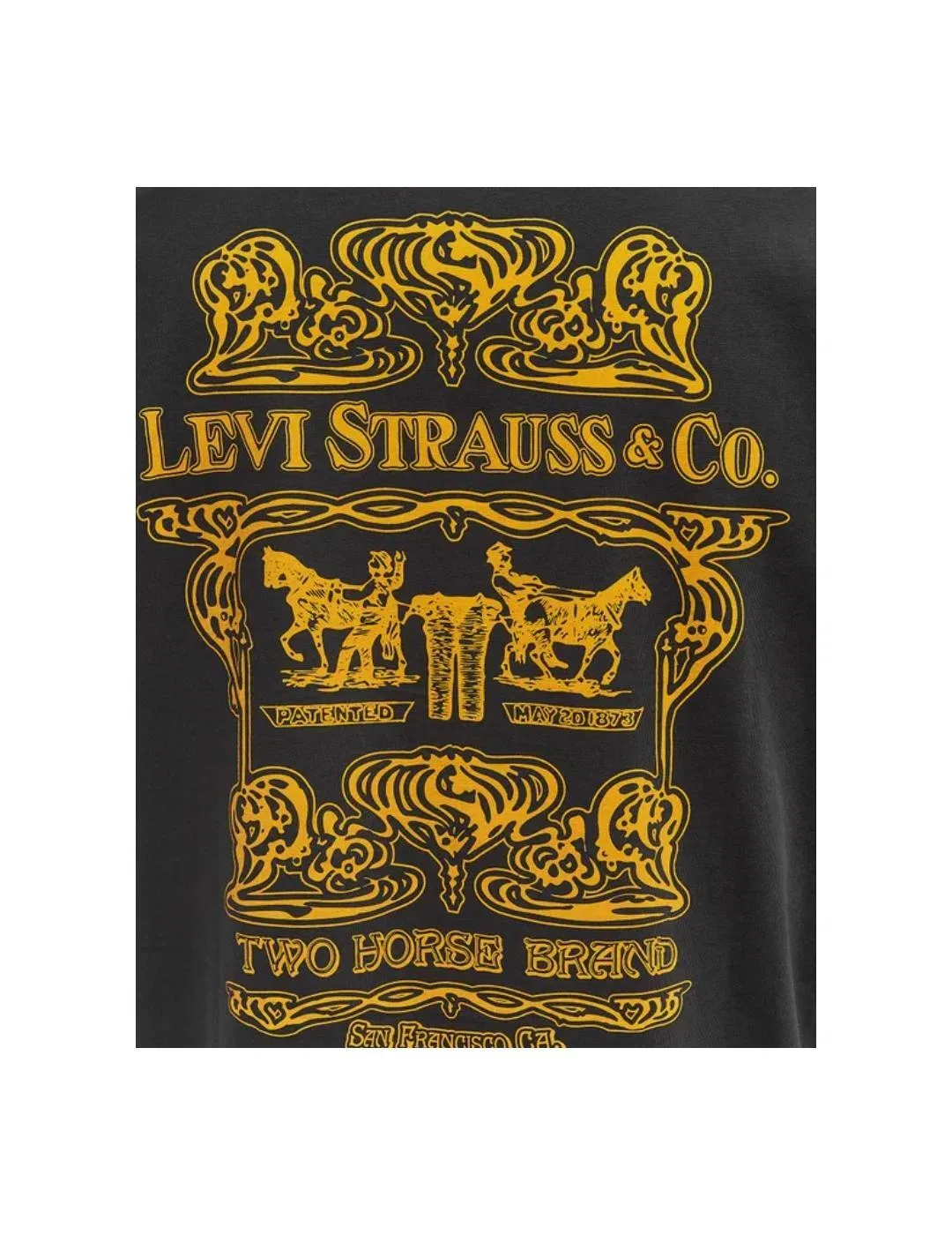 Мужская футболка с графическим принтом Streetwear Levi's, Grey — фото 3