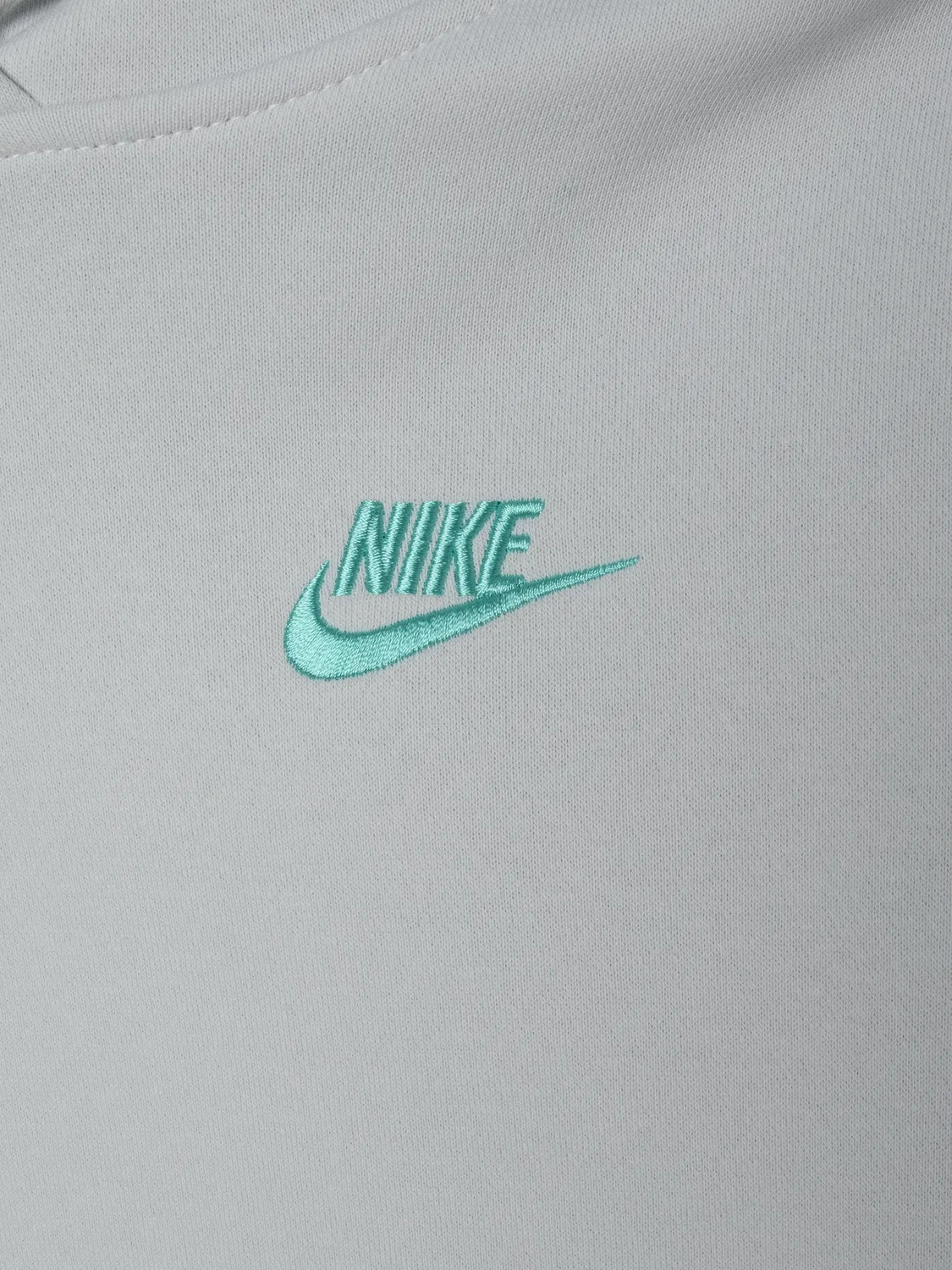 Детское худи с капюшоном Nike, серый — фото 3