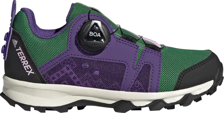 

Кроссовки Adidas LEGO x Terrex Agravic BOA J 'Green Sharp Purple', зеленый