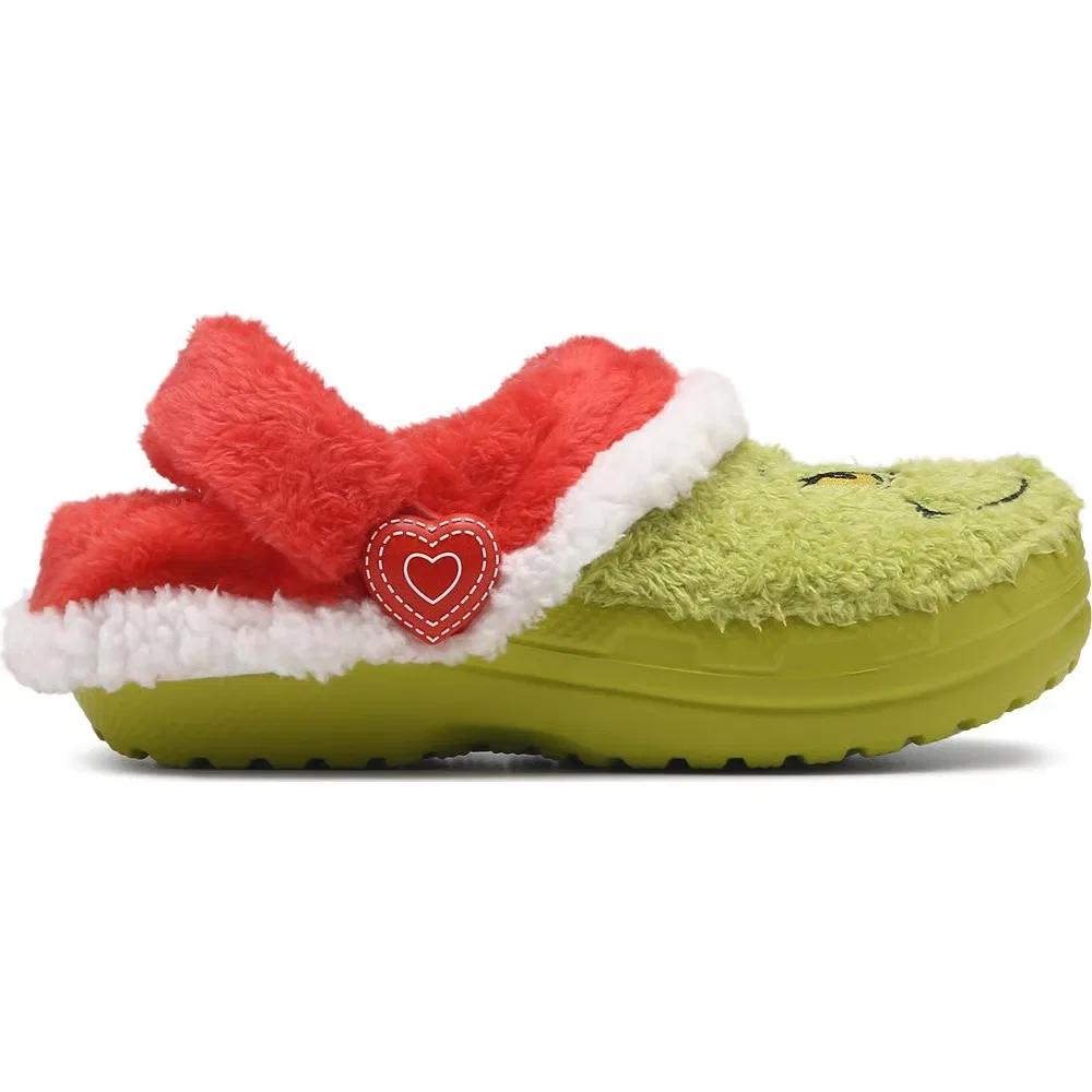 Детские классические сабо Grinch Crocs, Green Grinch — фото 2
