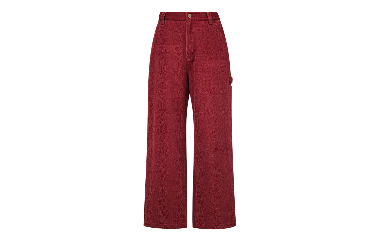Детские джинсы с широкими штанинами FPA, Red