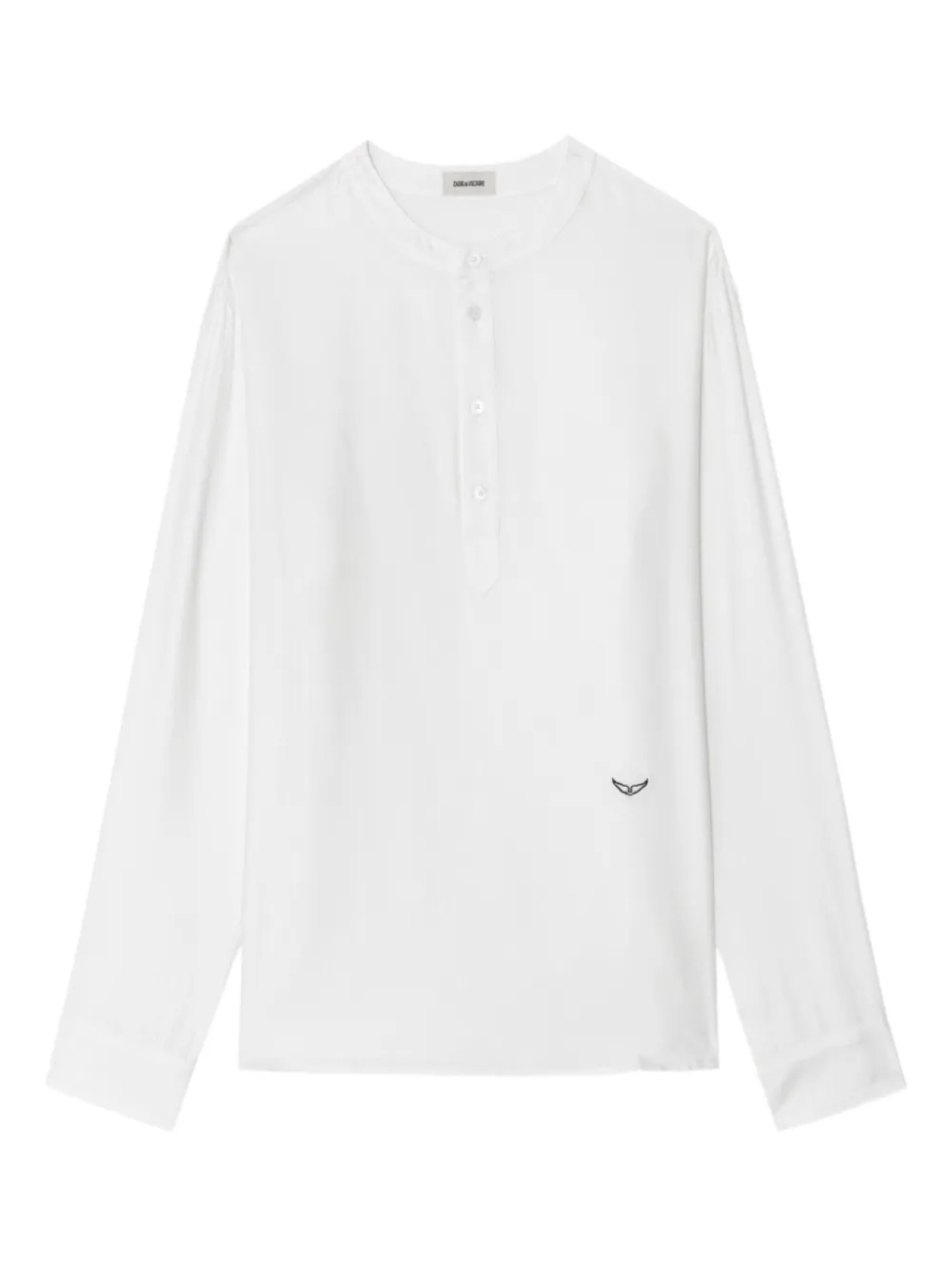

Рубашка Henley с вышивкой Zadig&Voltaire Sora, белый