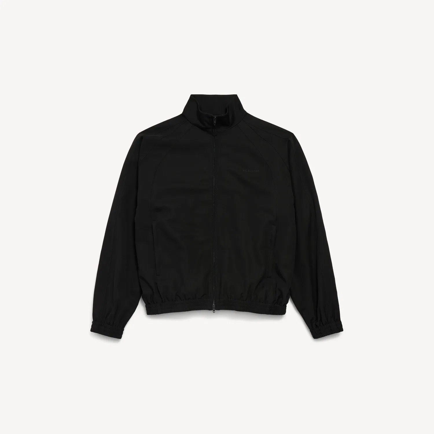 Мужская спортивная куртка-костюм черного цвета Balenciaga, черный