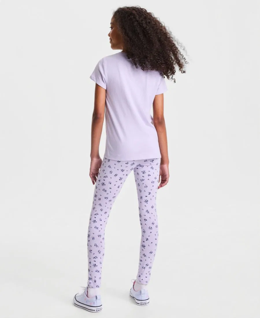 Леггинсы с принтом Femme Floral-Print Epic Threads, Orchid Rio — фото 2