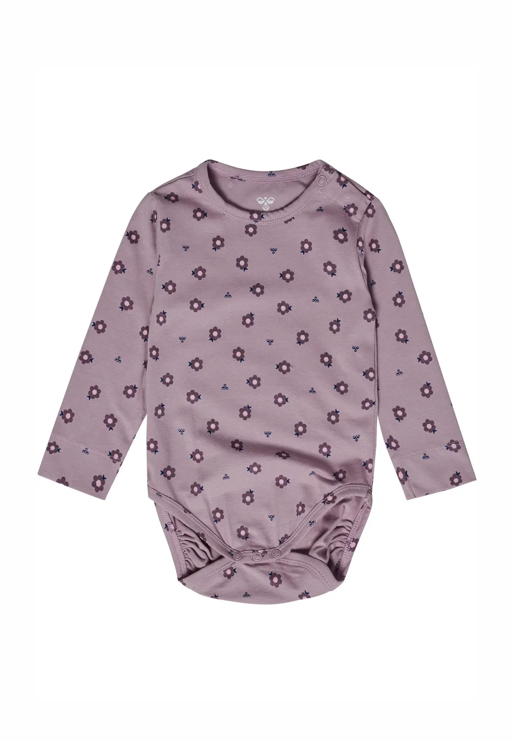 Hmlmini aop body l/s unisex - body Hummel, Sea Fog